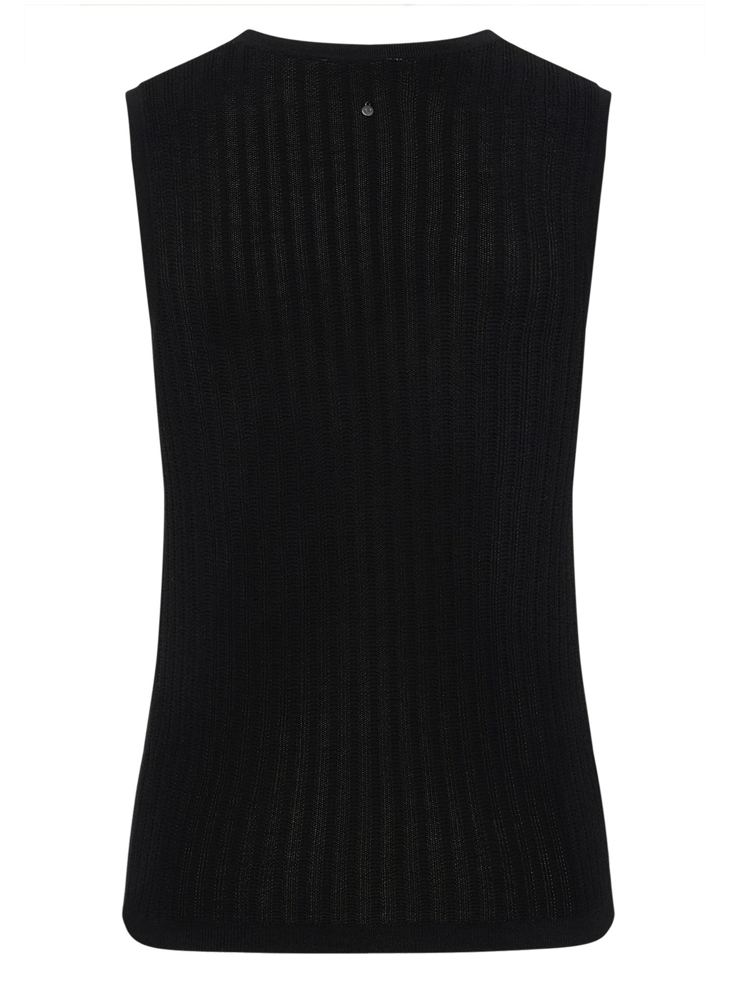 Tops en tricot Tamaris en noir