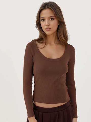 Hiccup Shirt in Brown: front