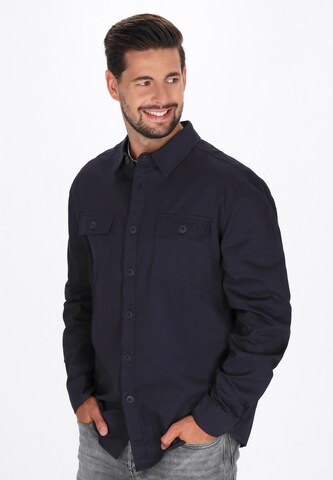 Coupe regular Chemise DreiMaster Vintage en bleu : devant