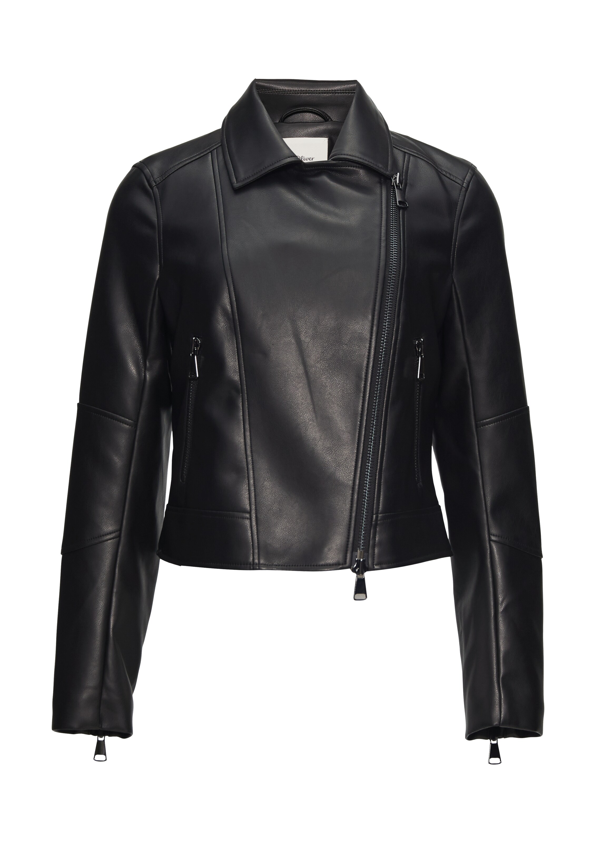 s.Oliver BLACK LABEL Jacke in Schwarz: Vorderseite