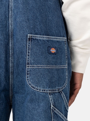 DICKIES Loosefit Tuinbroek jeans in Blauw