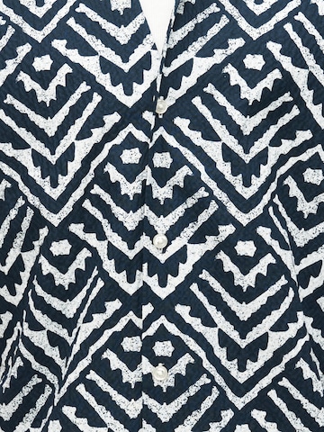 JACK & JONES Regular fit Button Up Shirt 'JJMILO' in Blue