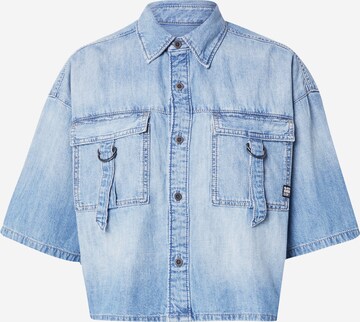 G-Star RAW Tussenjas in Blauw: voorkant