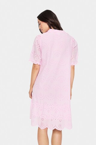 SAINT TROPEZ Jurk in Roze