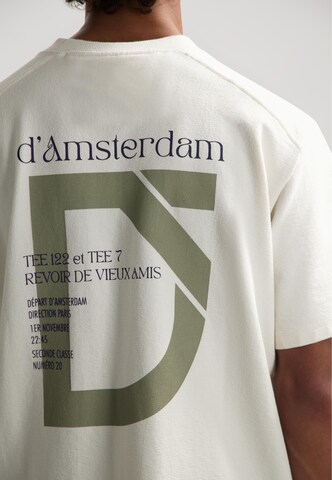 T-Shirt 'Lasse' Dstrezzed en blanc