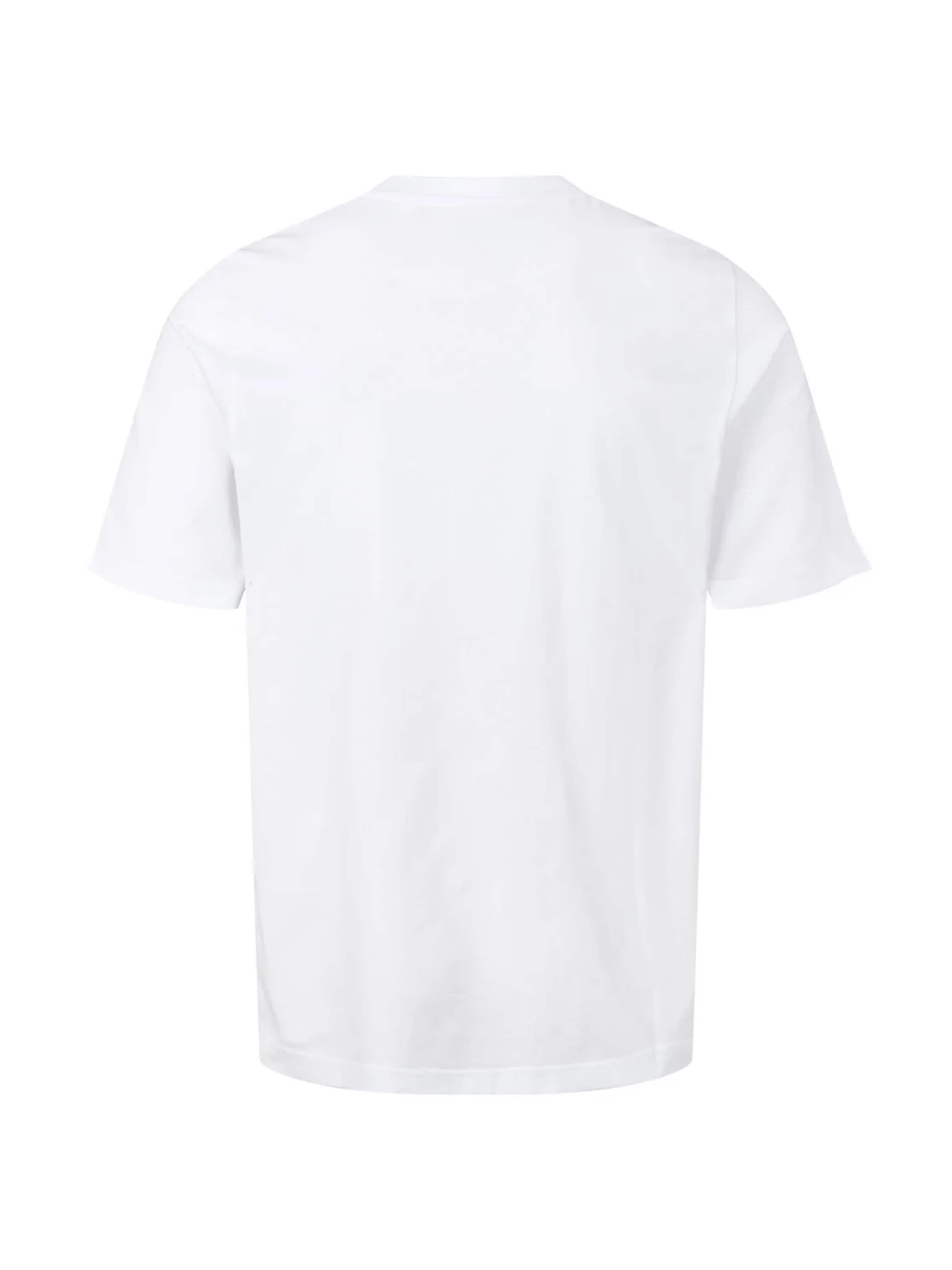 KAPPA - Camisa 'KM303HZ70 005' em branco