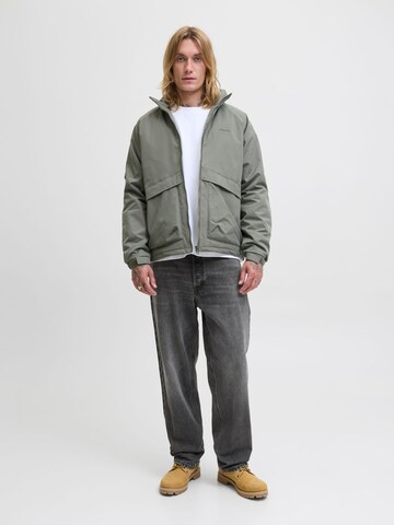 JACK & JONES Loosefit Jeans 'JJIEDDIE JJORIGINAL' in Zwart
