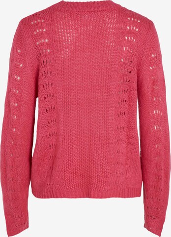 VILA Sweater 'CHAI' in Pink