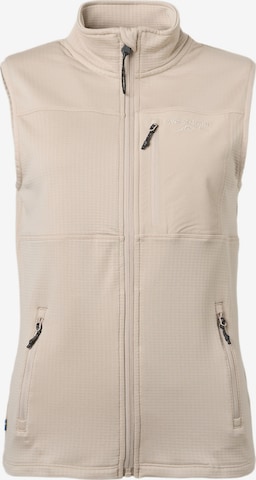 SWEDEMOUNT - Chaleco deportivo 'Trondheim' en beige: frente