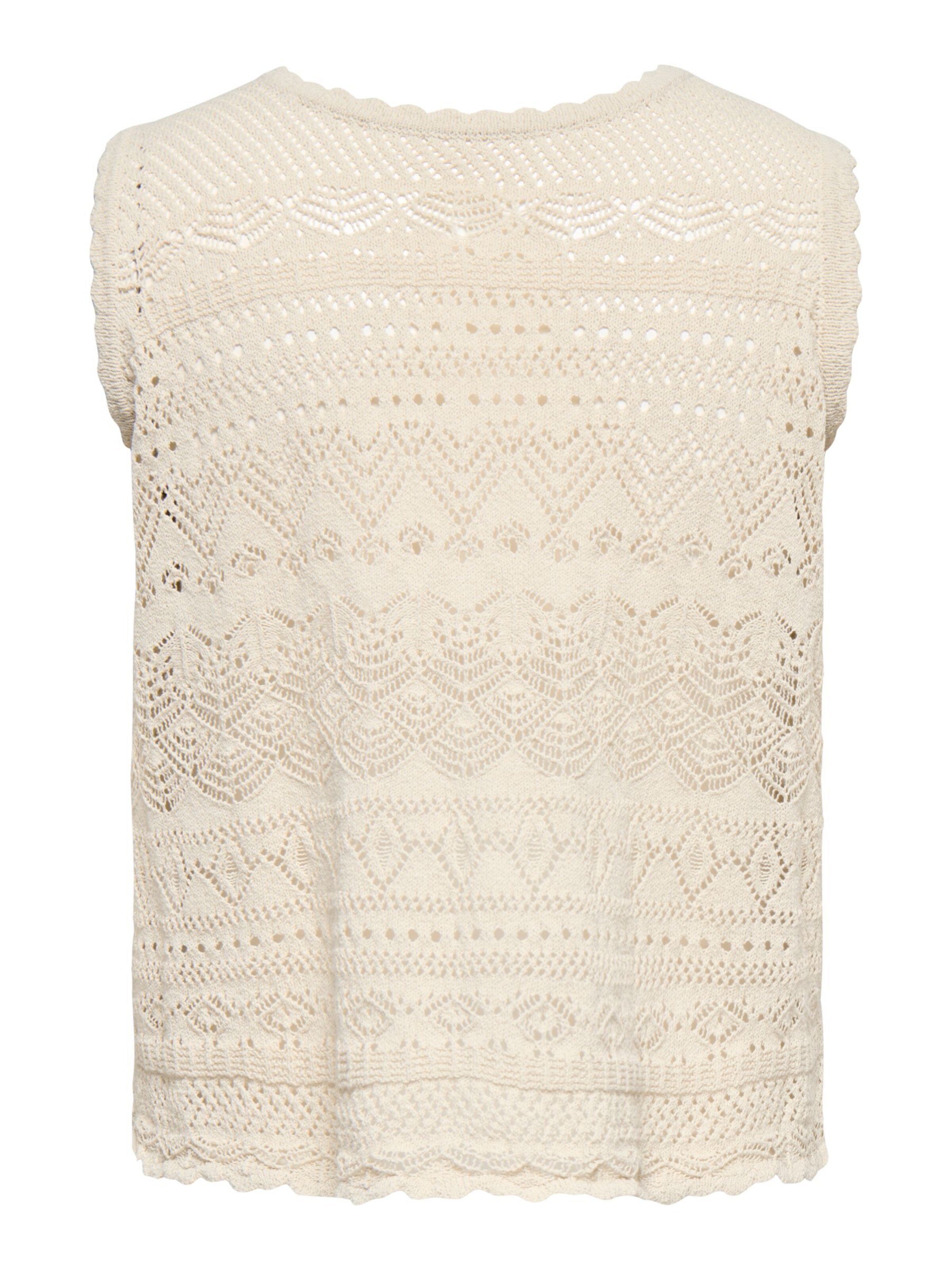 Tops en tricot 'CARLUZA' ONLY Carmakoma en beige