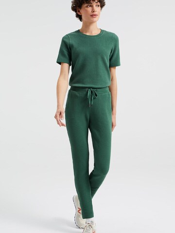 WE Fashion Slimfit Bukse i grønn