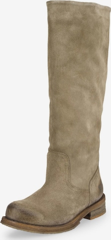 Felmini Wide Fit Stiefel in Grau: Vorderseite