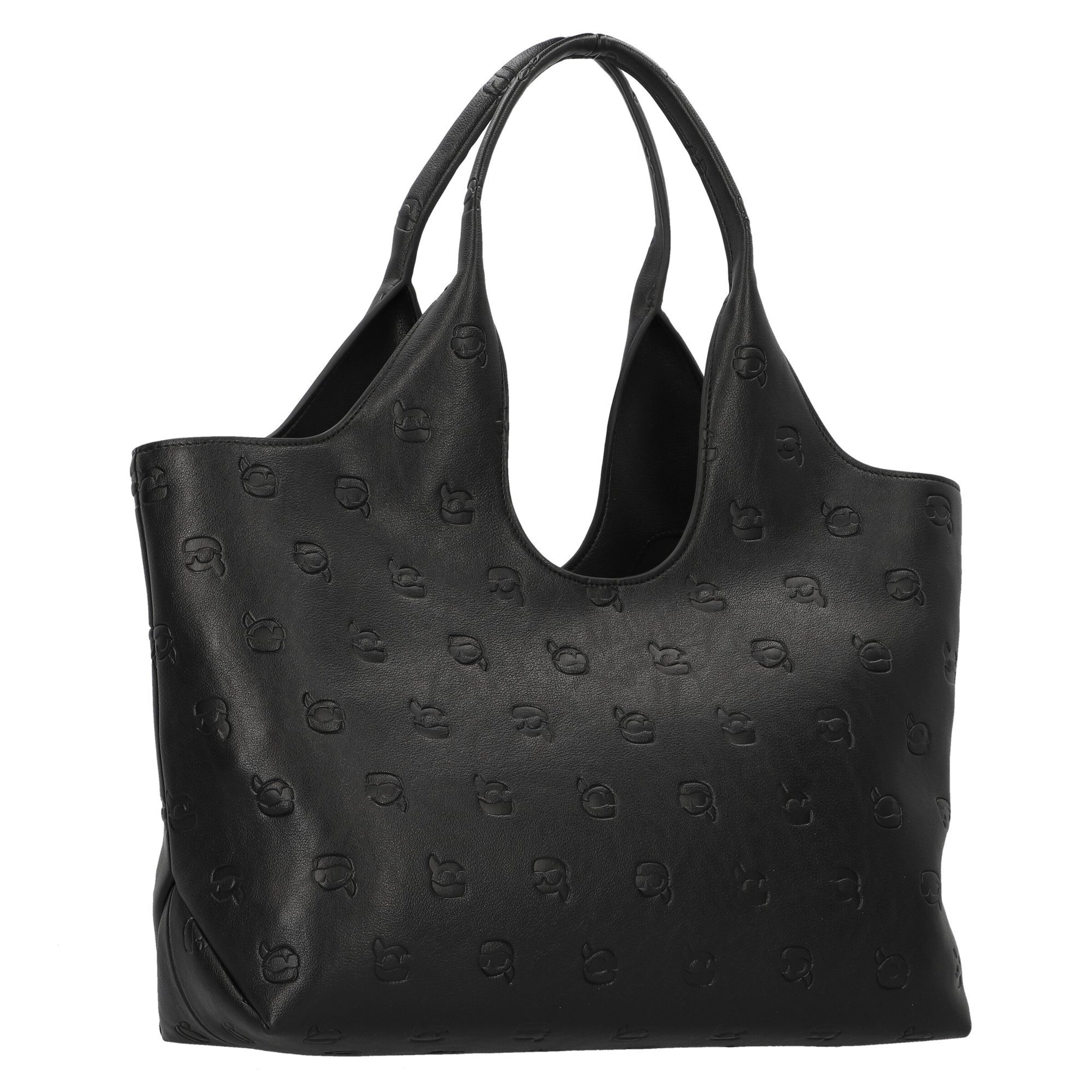 Shopper 'Ikon' di Karl Lagerfeld in nero