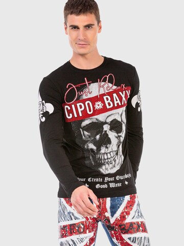 CIPO & BAXX Shirt in Black