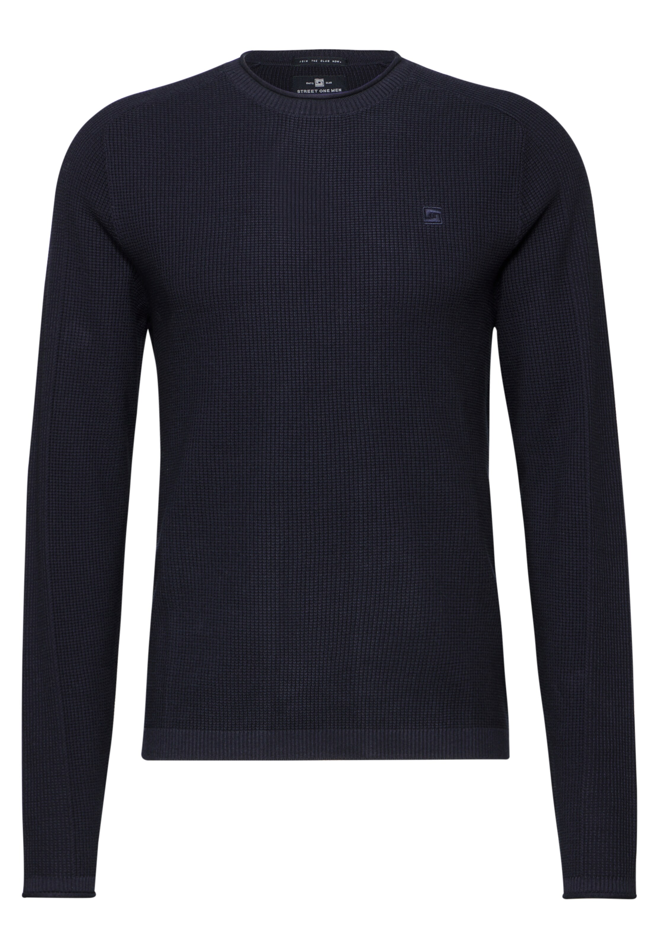 Street One MEN Sweater in Blue: front