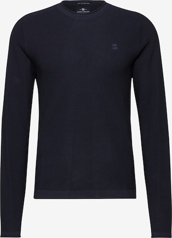 Street One MEN Sweater in Blue: front