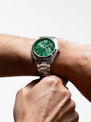 FESTINA Analoog horloge 'Festina - Watch Acero Clasico - Quartz watch movement - Watch case width: 40 mm' in Groen: voorkant