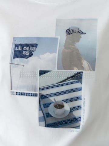 OUI T-Shirt in Weiß