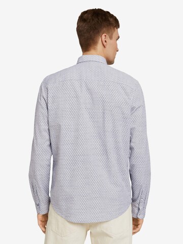 TOM TAILOR Comfort Fit Hemd in Blau