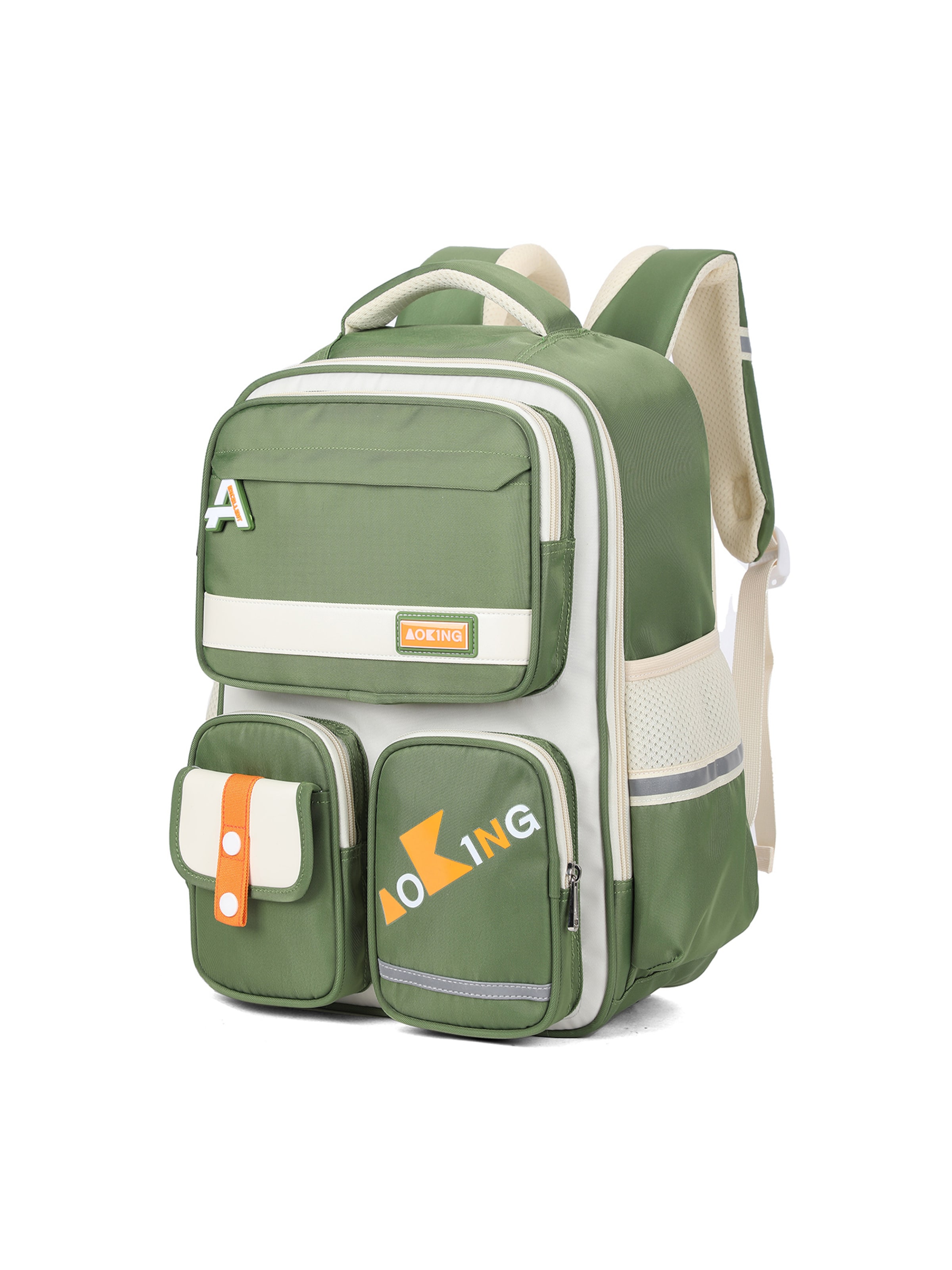 Aoking Rucksack in Grün: Vorderseite