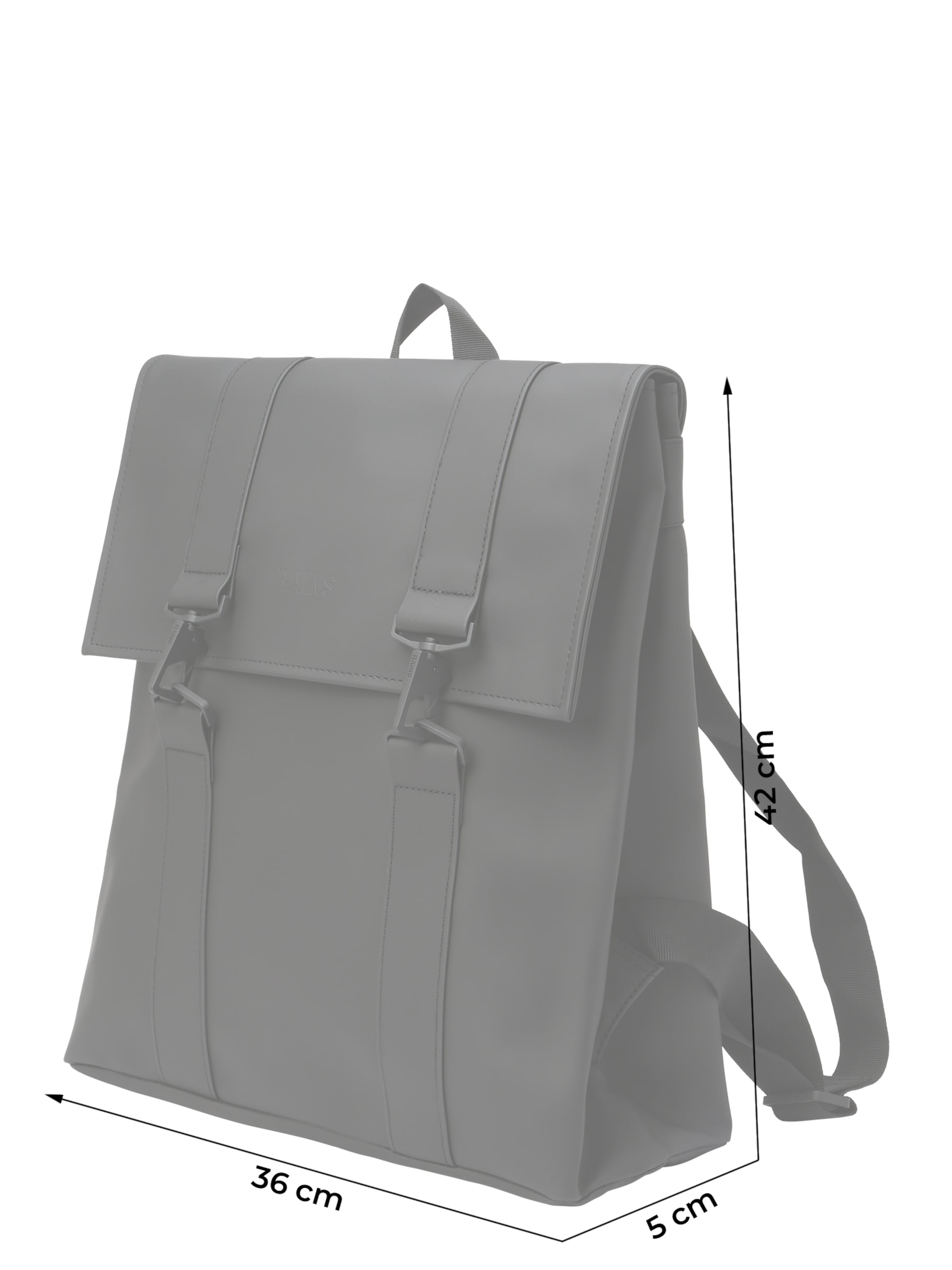 Sac à dos RAINS en noir