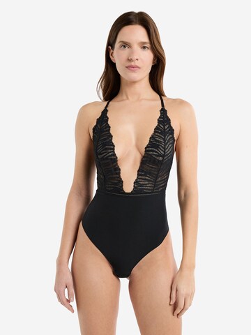 ETAM Body 'Onyx' in Schwarz: Vorderseite