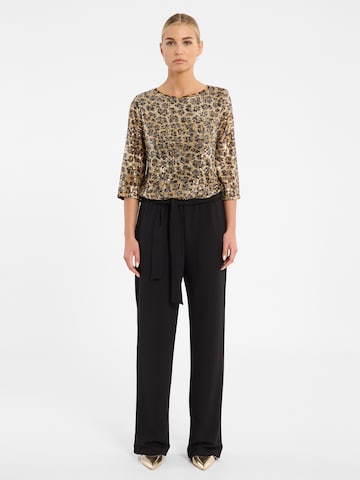 Ana Alcazar Jumpsuit 'Celissa' in Bruin: voorkant