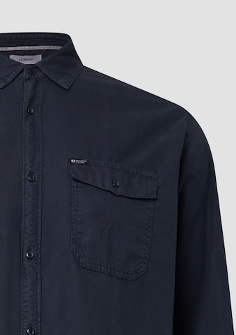 s.Oliver Regular Fit Hemd in Blau