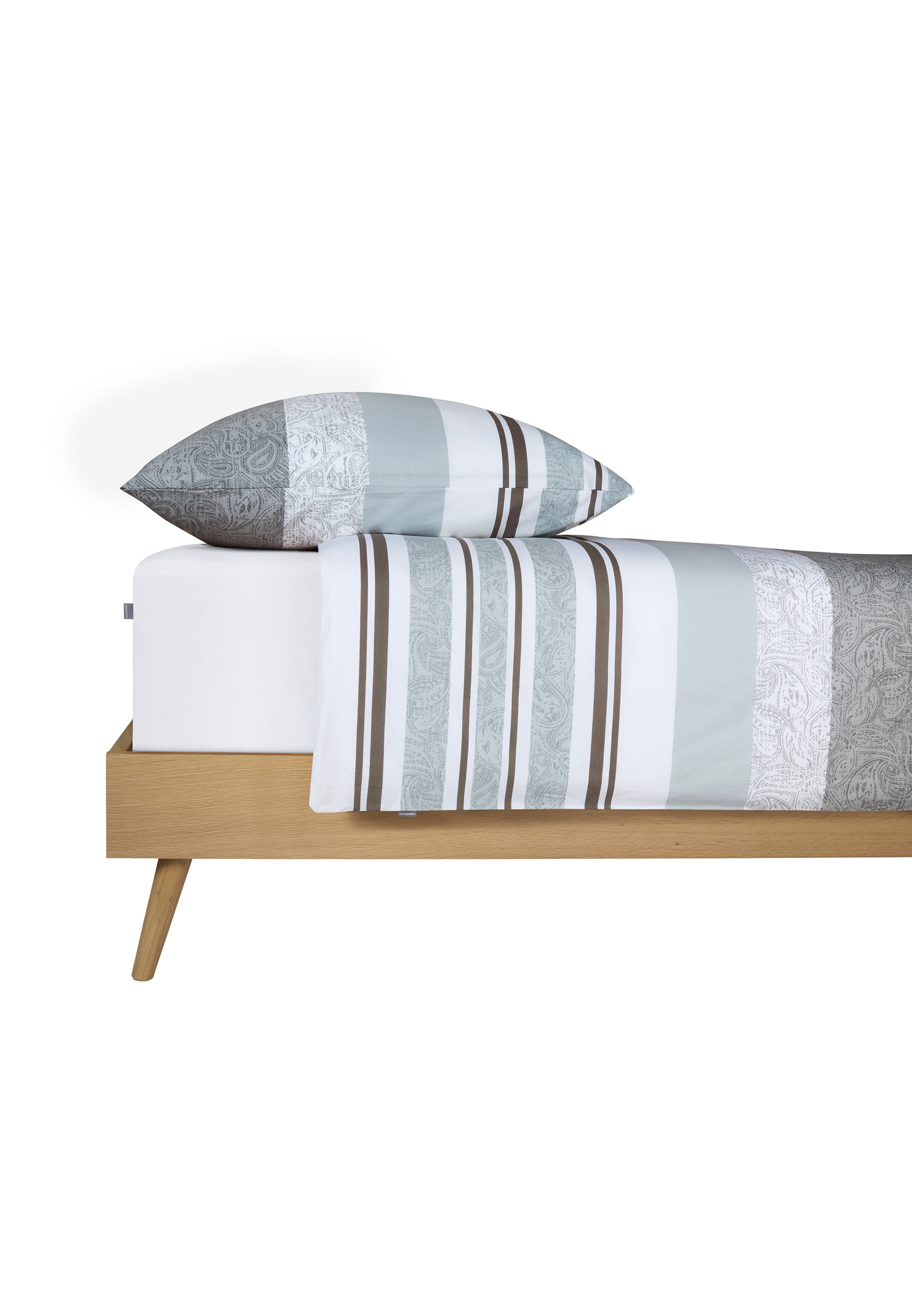 SCHIESSER Bed sheet 'Jessi' in White