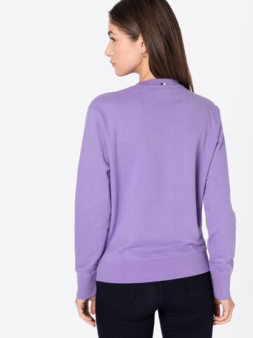 BOSS Orange Sweatshirts 'Ela' in Lila