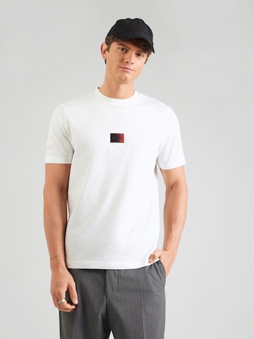 HUGOMajica 'Danotie' - bijela boja: prednji dio