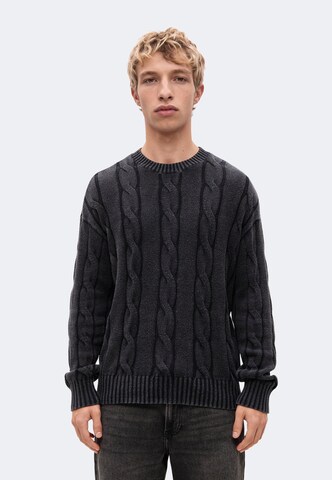 HOLLISTER Pulóver - fekete: elől