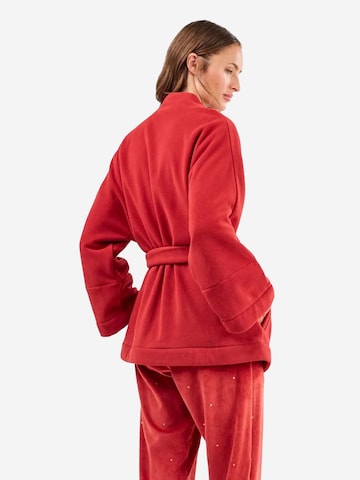 Robe de chambre Gisela en rouge