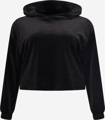 Sweat-shirt Urban Classics en noir : devant