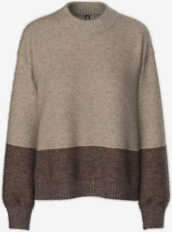 Pull-over 'PCIvy' PIECES en gris : devant