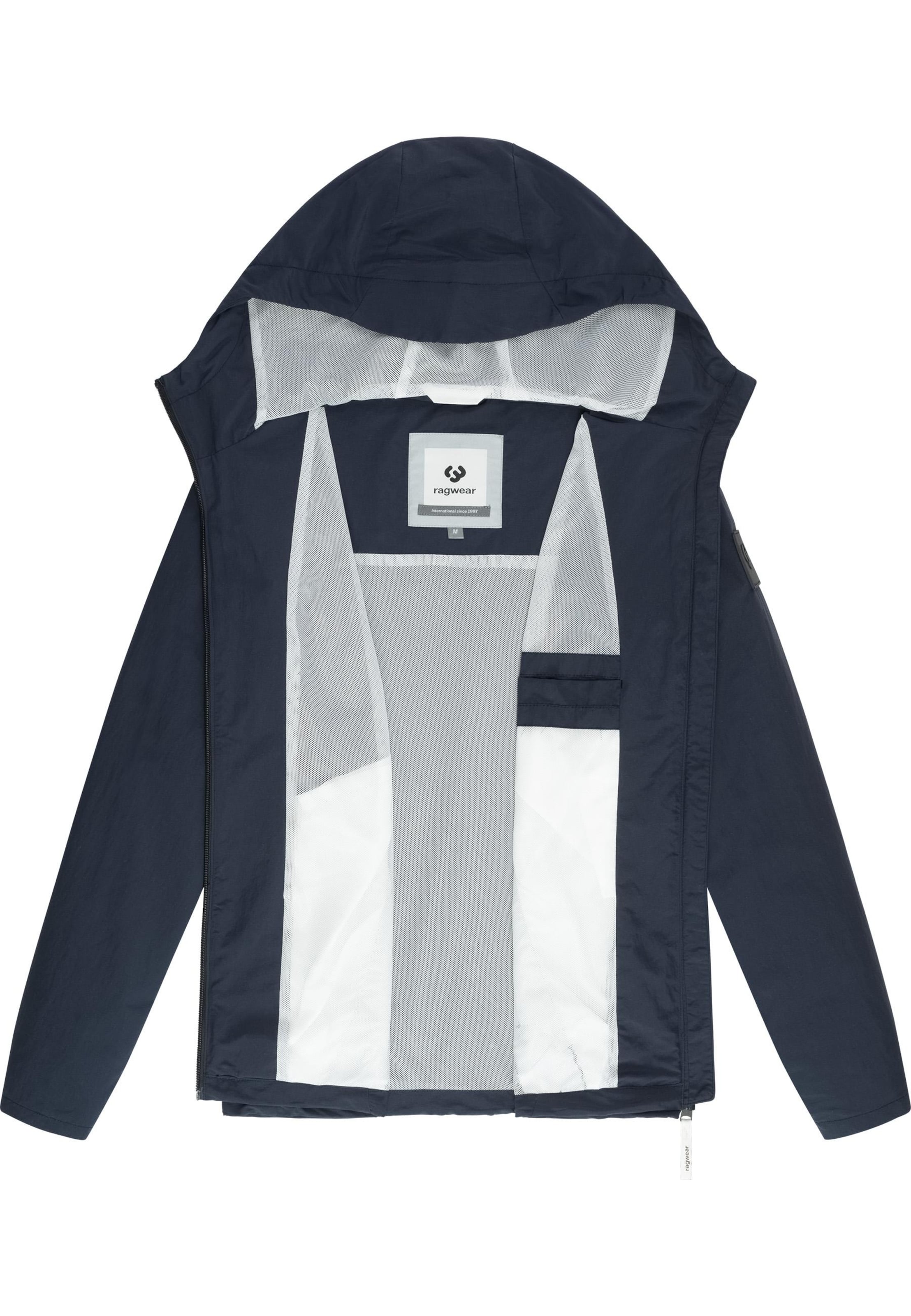 Ragwear Φθινοπωρινό και ανοιξιάτικο μπουφάν 'Lewie' σε μπλε