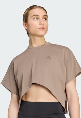 T-shirt fonctionnel 'PrimeLift' ADIDAS PERFORMANCE en beige