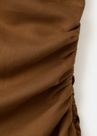 MANGO Dress 'Naty' in Brown