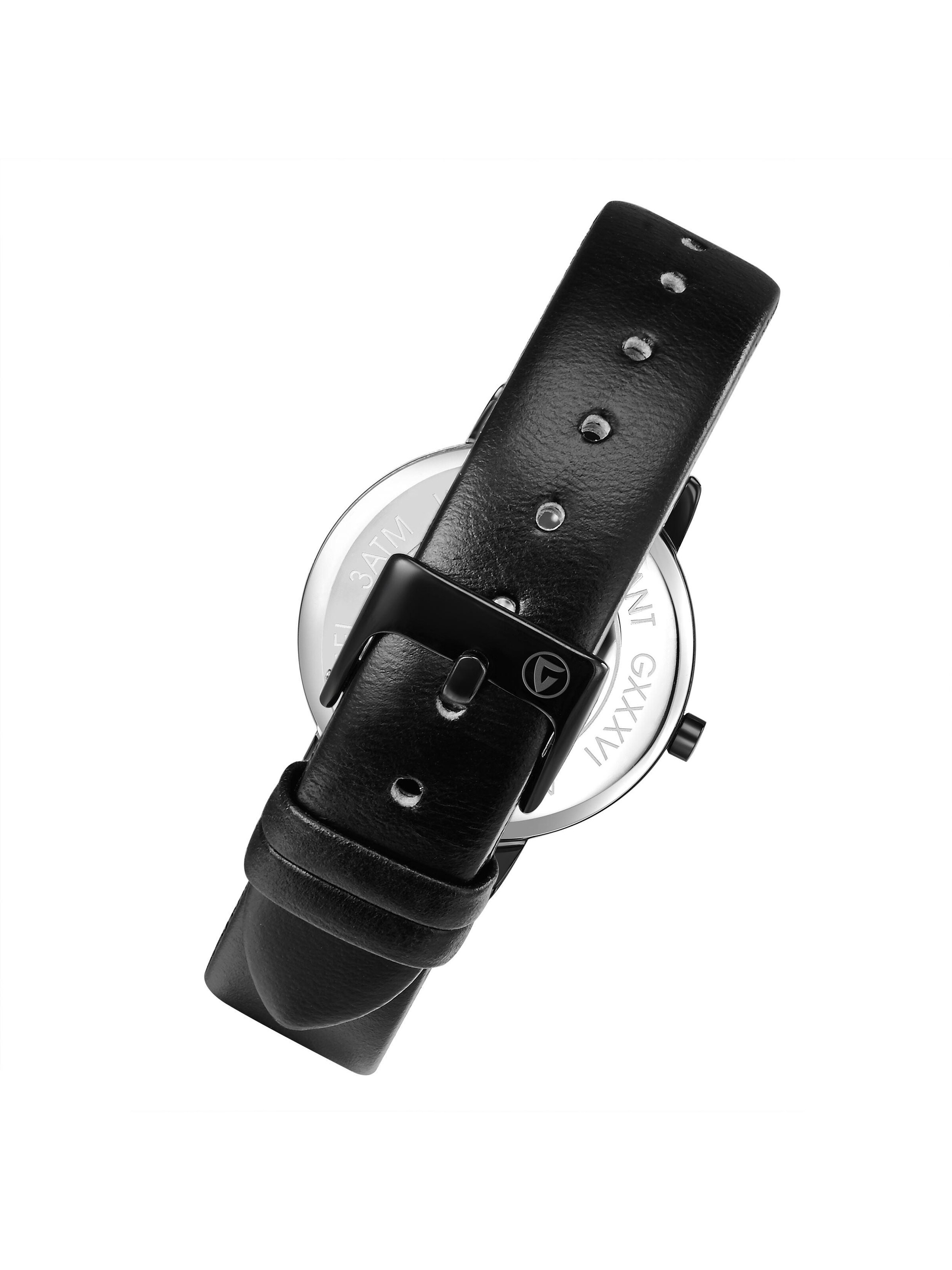 Gigandet Analog Watch 'MINIMALISM' in Black