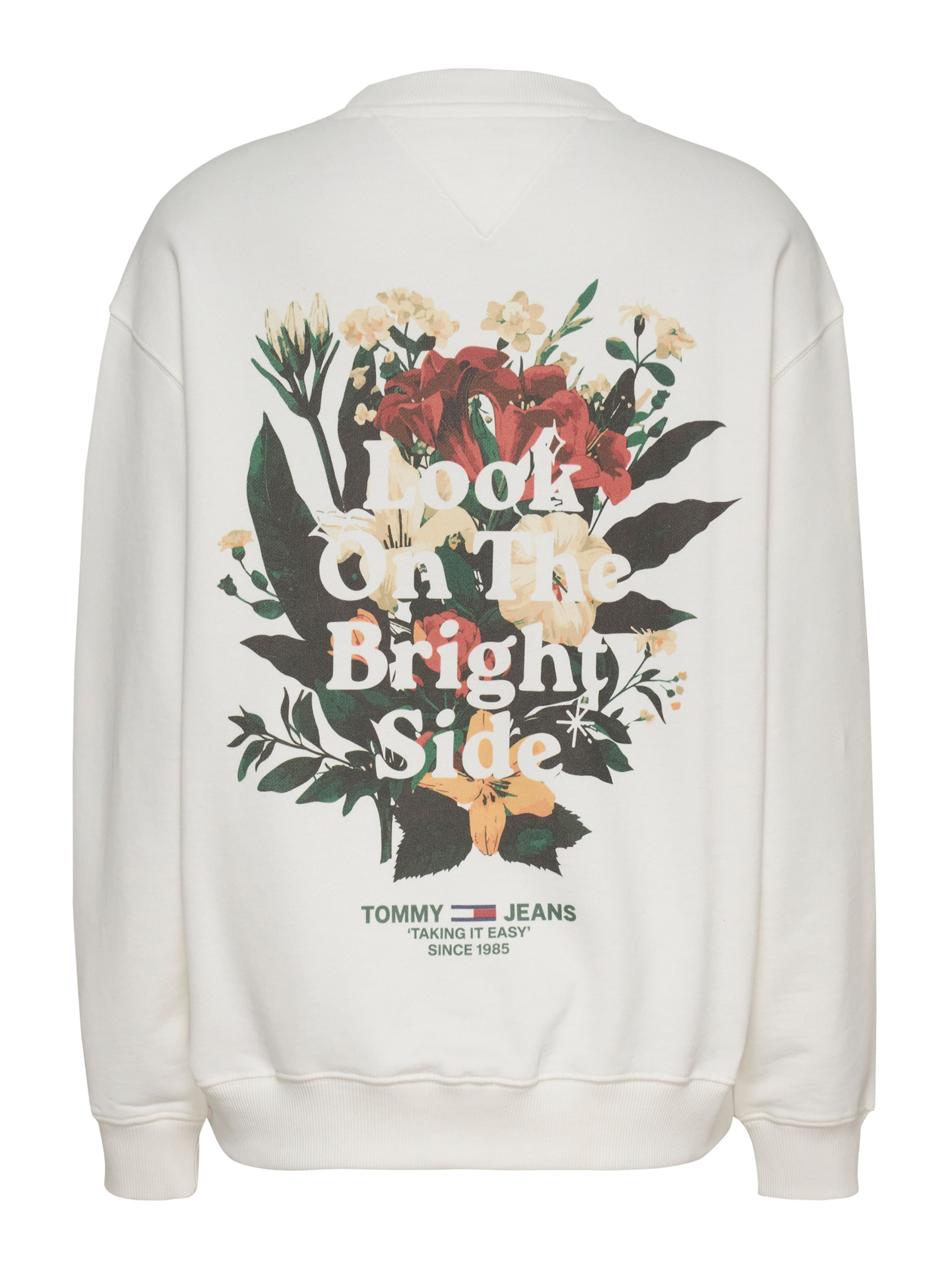 Tommy Jeans Свитшот в Бежевый: сзади