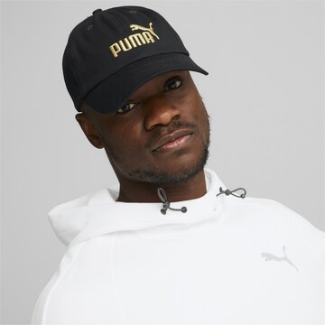 PUMA - Gorra en negro: frente