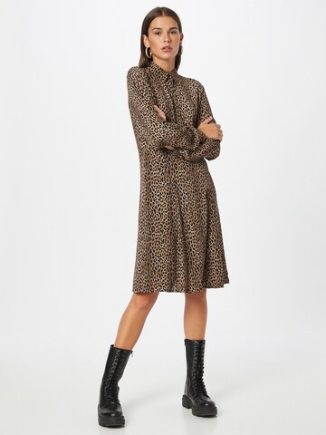 NÜMPH Shirt Dress 'DELSIA' in Brown: front