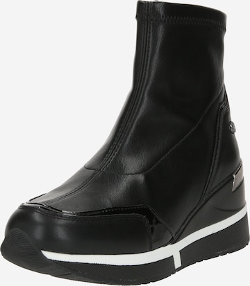 Xti Ankle Boots in Black: front