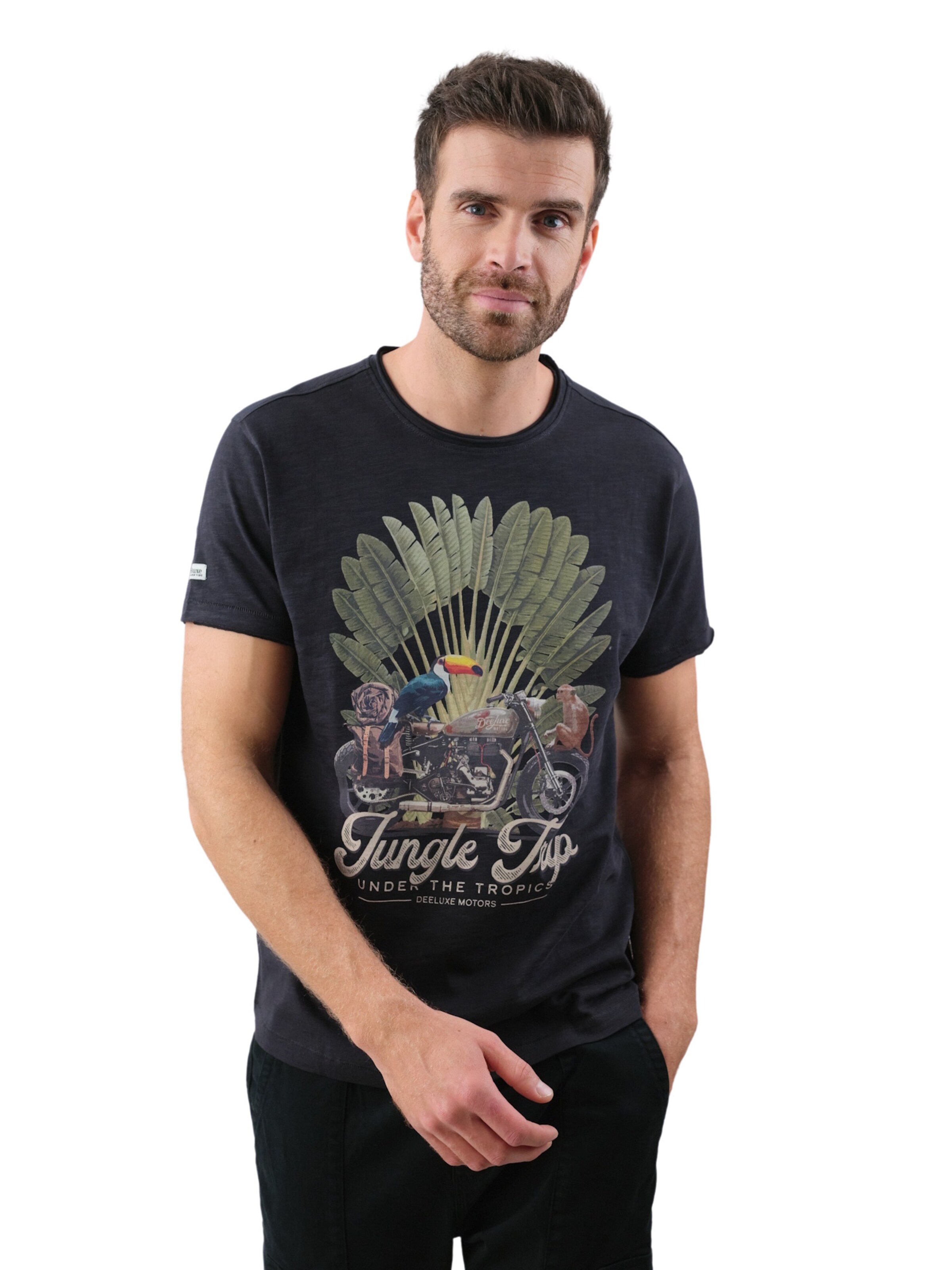 Deeluxe Bluser & t-shirts 'Aventura' i grå: forside