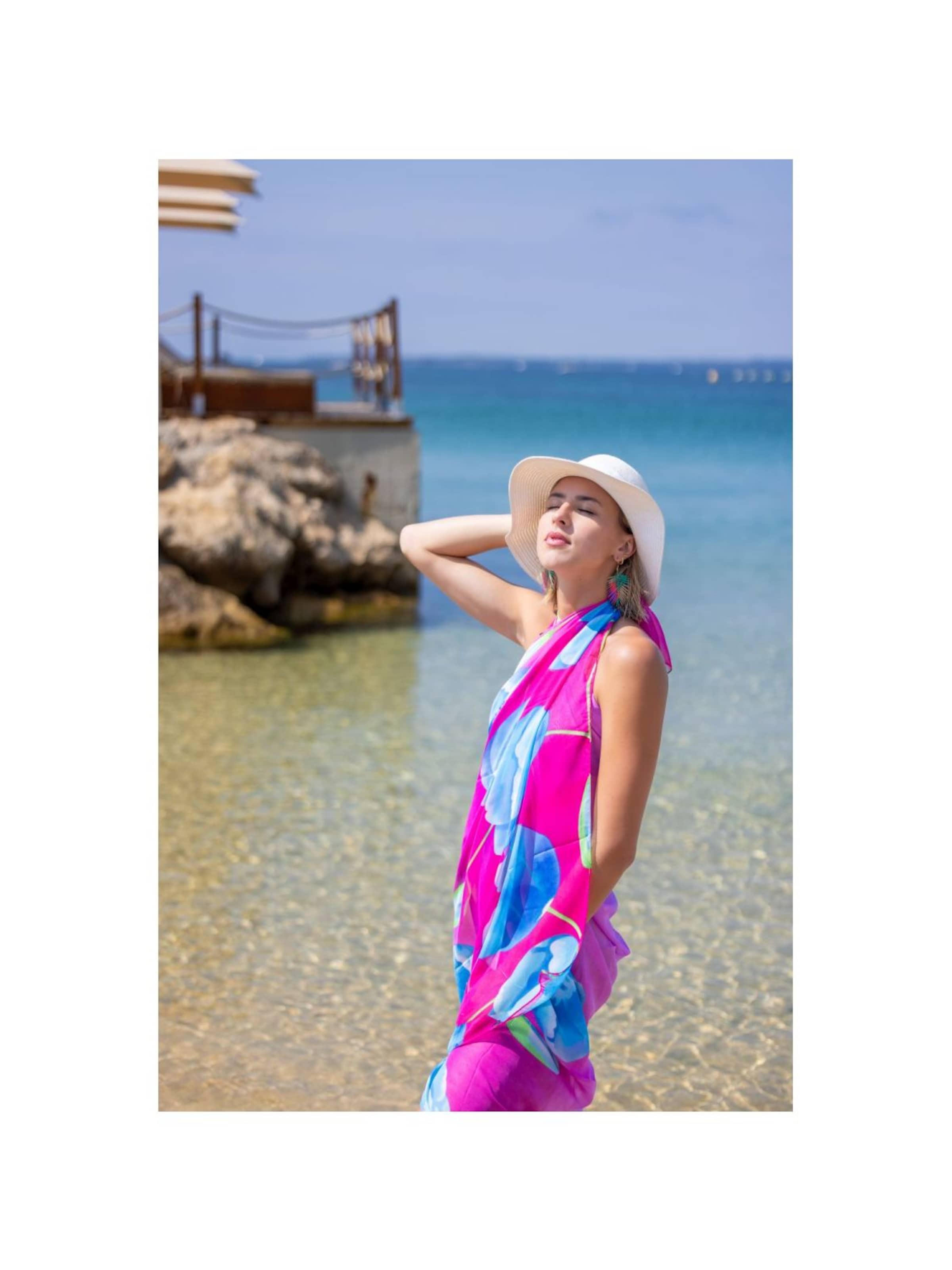 alberto cabale - Vestido de playa 'NELLA' en rosa