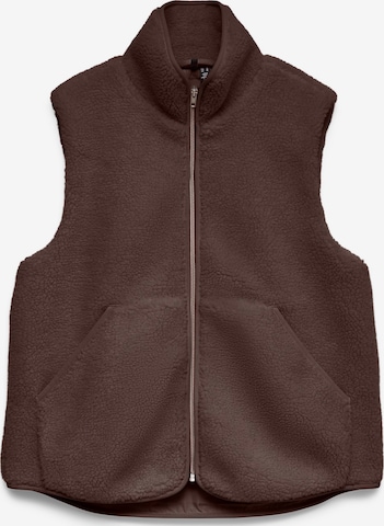 VERO MODA - Chaleco en marrón: frente