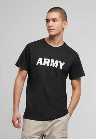 Brandit T-Shirt 'Army' in Schwarz