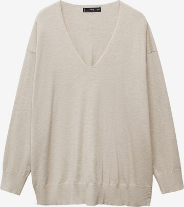 MANGO Pullover 'VIEIRA' i beige: forside