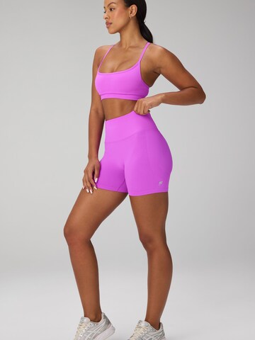 Fabletics Regular Shorts `SEAMLESS SCRUNCH SHORT 4"` in Pink