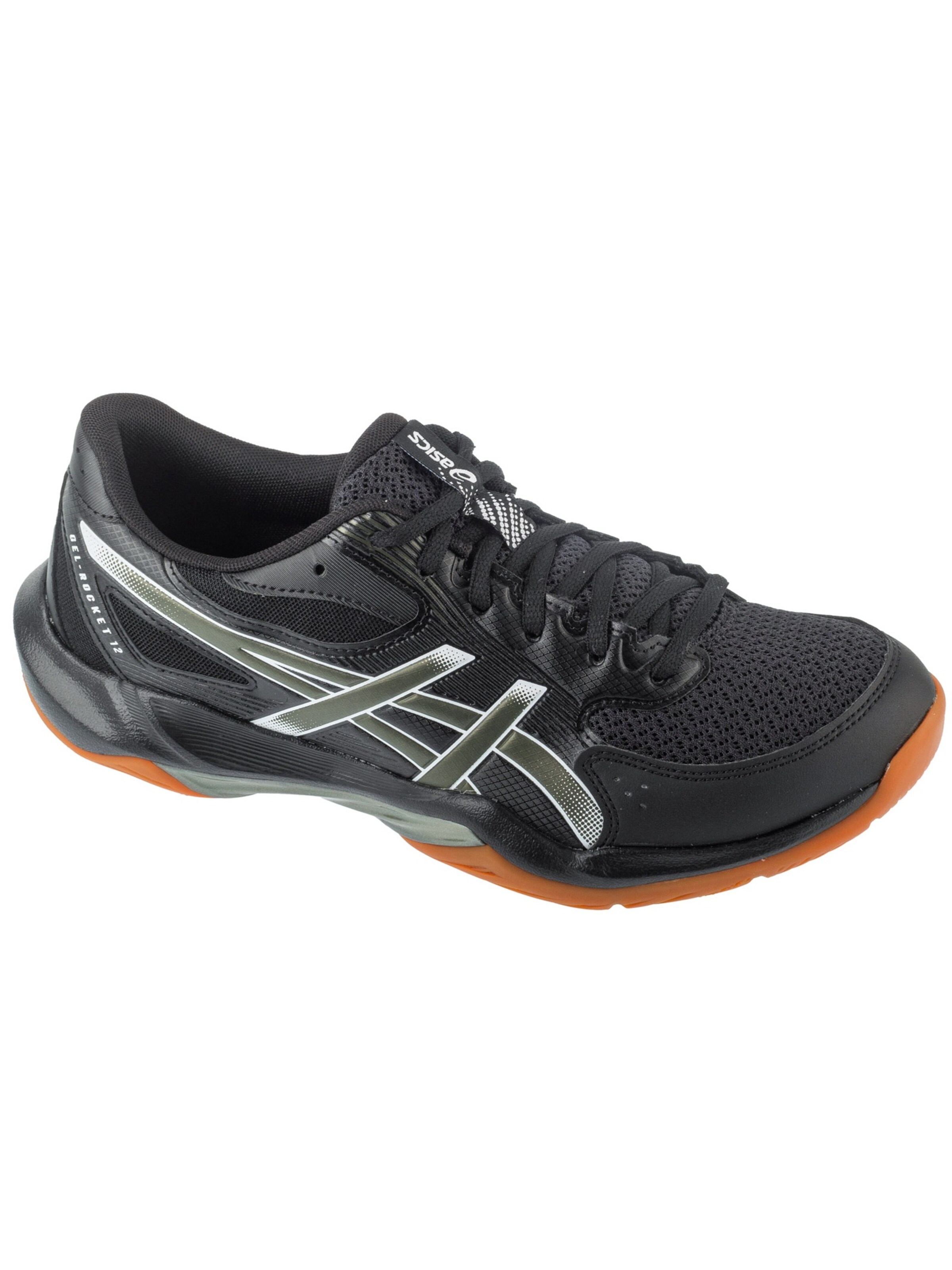 ASICS Sportschuh 'ASICS Gel-Rocket 12'‌‌ in Schwarz: Vorderseite